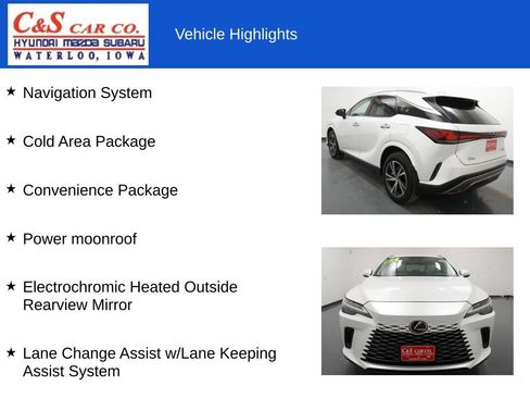Used 2024 Lexus RX 350 Premium w/ Convenience Package AWD/4WD image 7