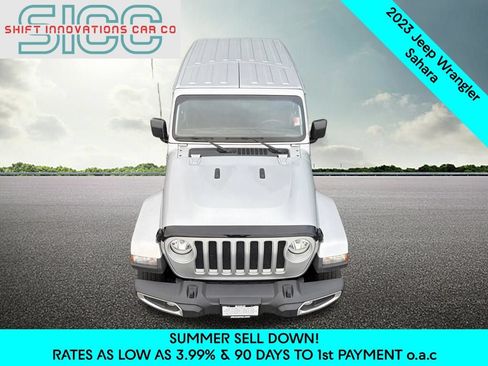 Used 2023 Jeep Wrangler Unlimited Sahara AWD/4WD image 9
