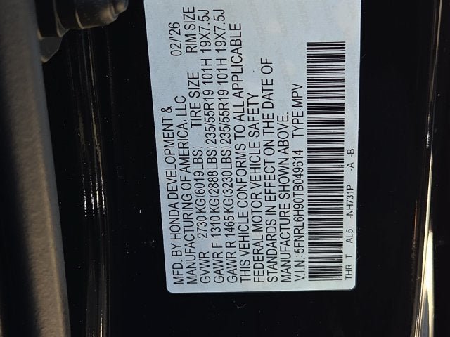 New 2026 Honda Odyssey Elite image 14