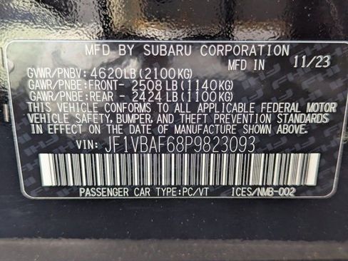 Used 2023 Subaru WRX Premium AWD/4WD image 28