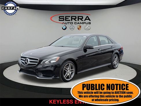 Used 2016 Mercedes-Benz E 350 4MATIC Sedan image 1