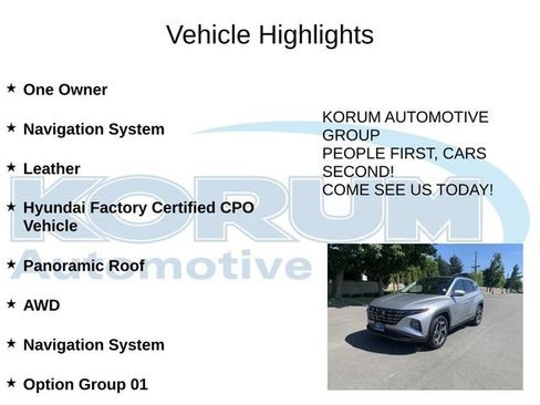 Used 2022 Hyundai Tucson Limited AWD/4WD image 4