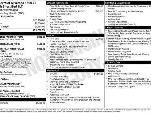 Used 2024 Chevrolet Silverado 1500 LT w/ Convenience Package II AWD/4WD image 3