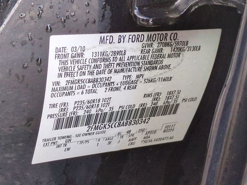 Used 2010 Ford Flex SEL image 37