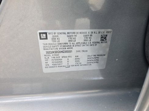 Used 2017 Chevrolet Silverado 1500 LTZ w/ Sport Package image 5