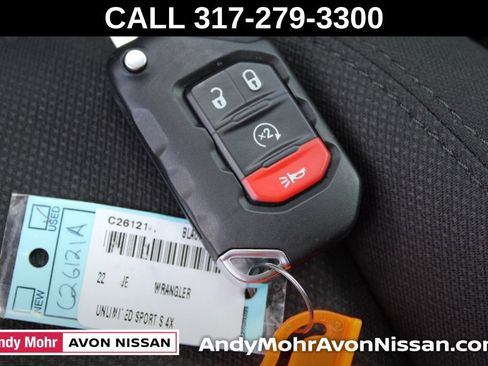 Used 2022 Jeep Wrangler Unlimited Sport AWD/4WD image 31