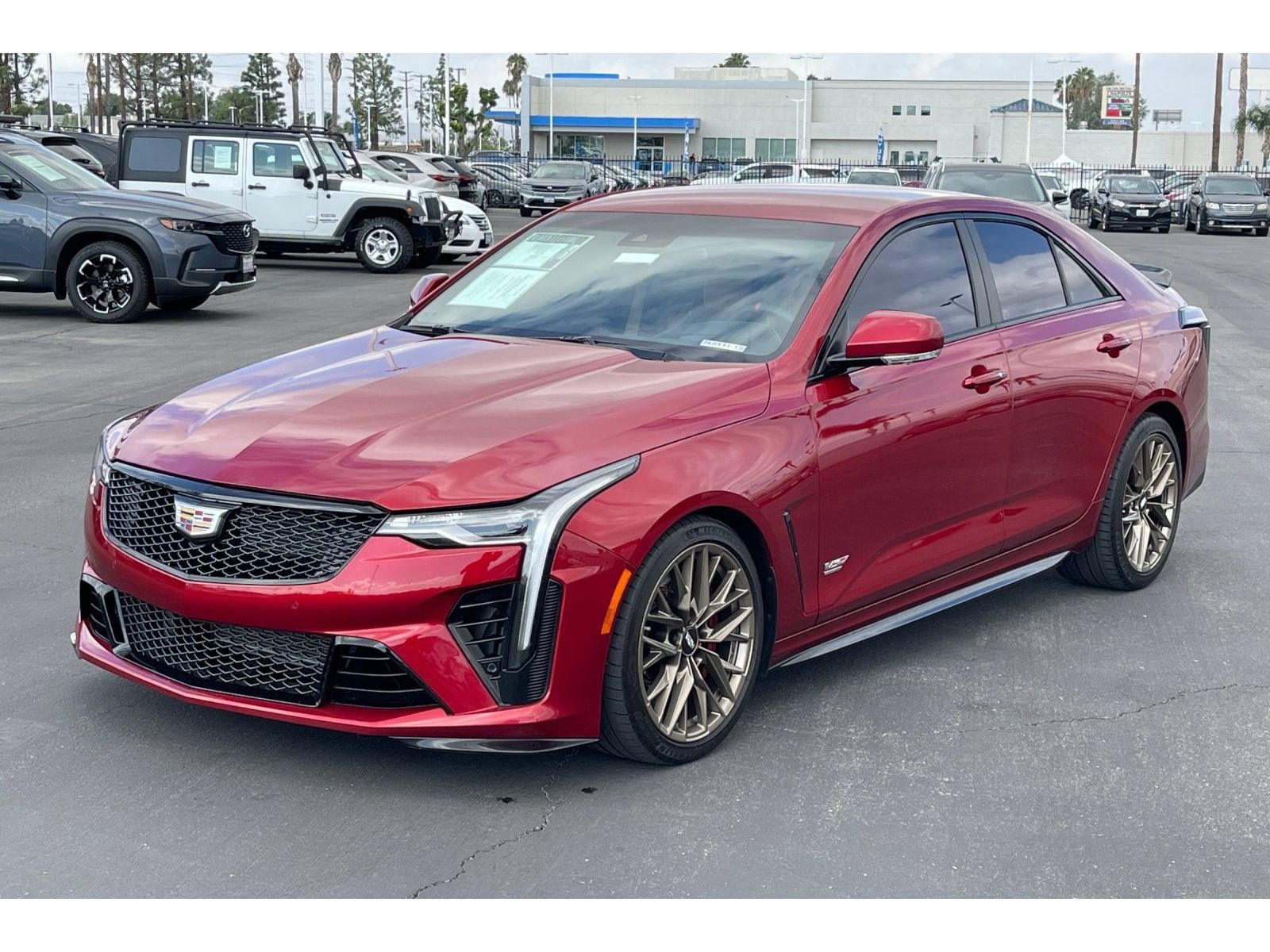 Used 2025 Cadillac CT4 V Blackwing w/ Technology Package RWD image 2