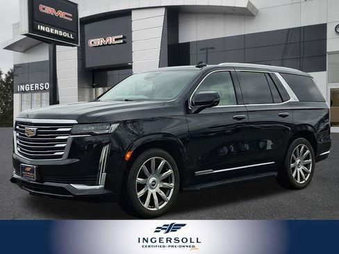 Used 2021 Cadillac Escalade Premium Luxury Platinum w/ Heavy-Duty Trailer Package image 4