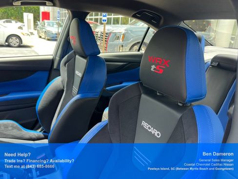 Used 2025 Subaru WRX tS w/ Popular Package #1A AWD/4WD image 11