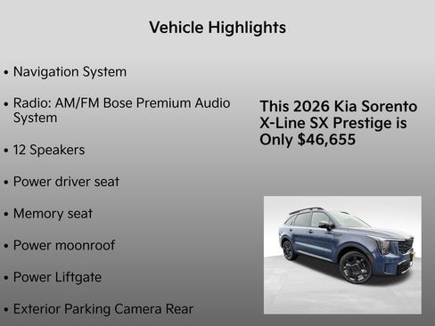 New 2026 Kia Sorento SX Prestige image 5