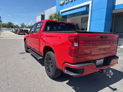 Used 2023 Chevrolet Silverado 1500 Custom w/ LPO, Dark Essentials Package RWD image 8