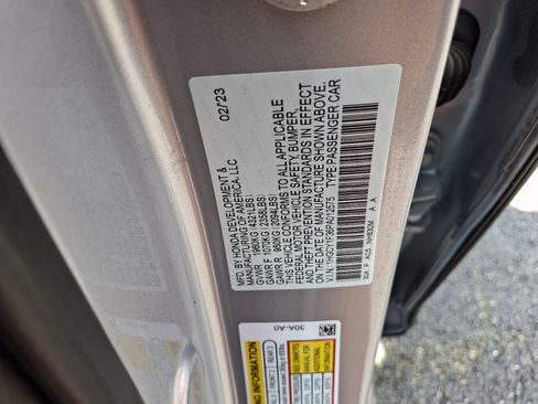 Certified 2023 Honda Accord EX image 27