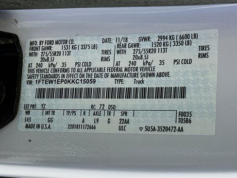 Used 2019 Ford F150 XL w/ Equipment Group 101A Mid image 12