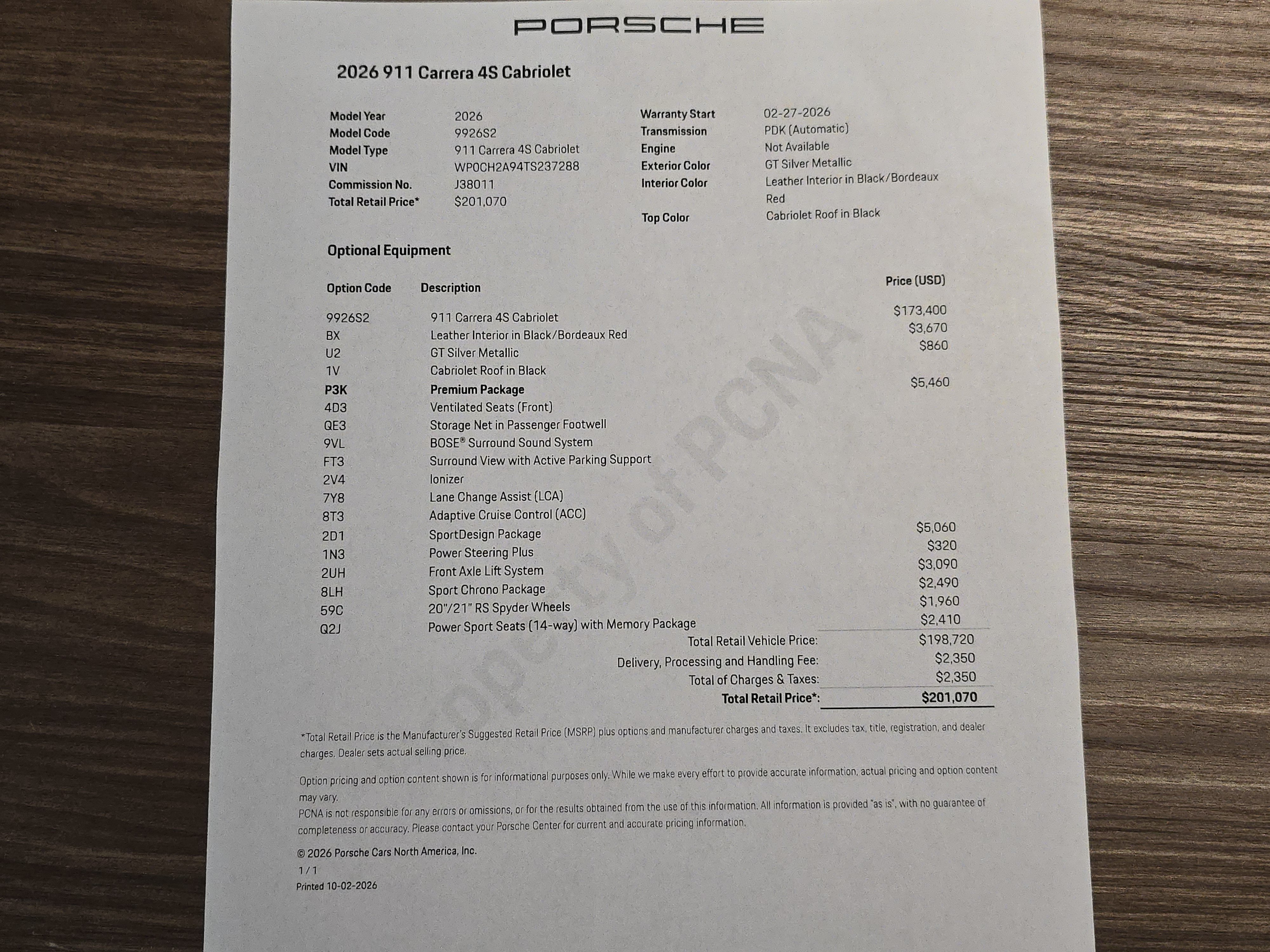 Certified 2026 Porsche 911 Carrera 4S AWD/4WD image 29