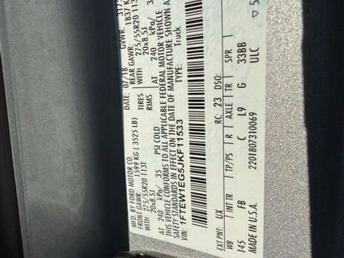 Used 2018 Ford F150 XLT w/ Equipment Group 302A Luxury image 26