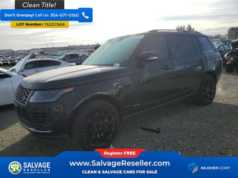 Used 2019 Land Rover Range Rover Long Wheelbase Supercharged image 1