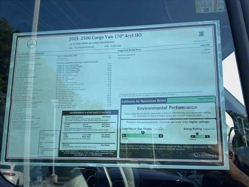 New 2025 Mercedes-Benz Sprinter 2500 image 26