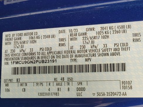 Used 2023 Ford Escape Active w/ Tech Pack #2 image 27