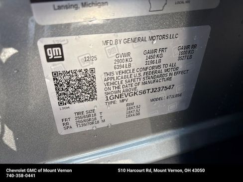 New 2026 Chevrolet Traverse LT w/ Driver Confidence Package image 29