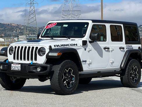 Used 2022 Jeep Wrangler Unlimited Rubicon 4xe w/ Steel Bumper Group image 8