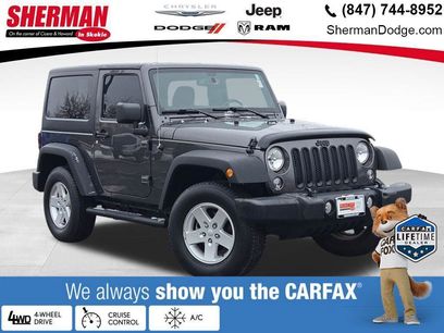 Certified 2018 Jeep Wrangler Sport