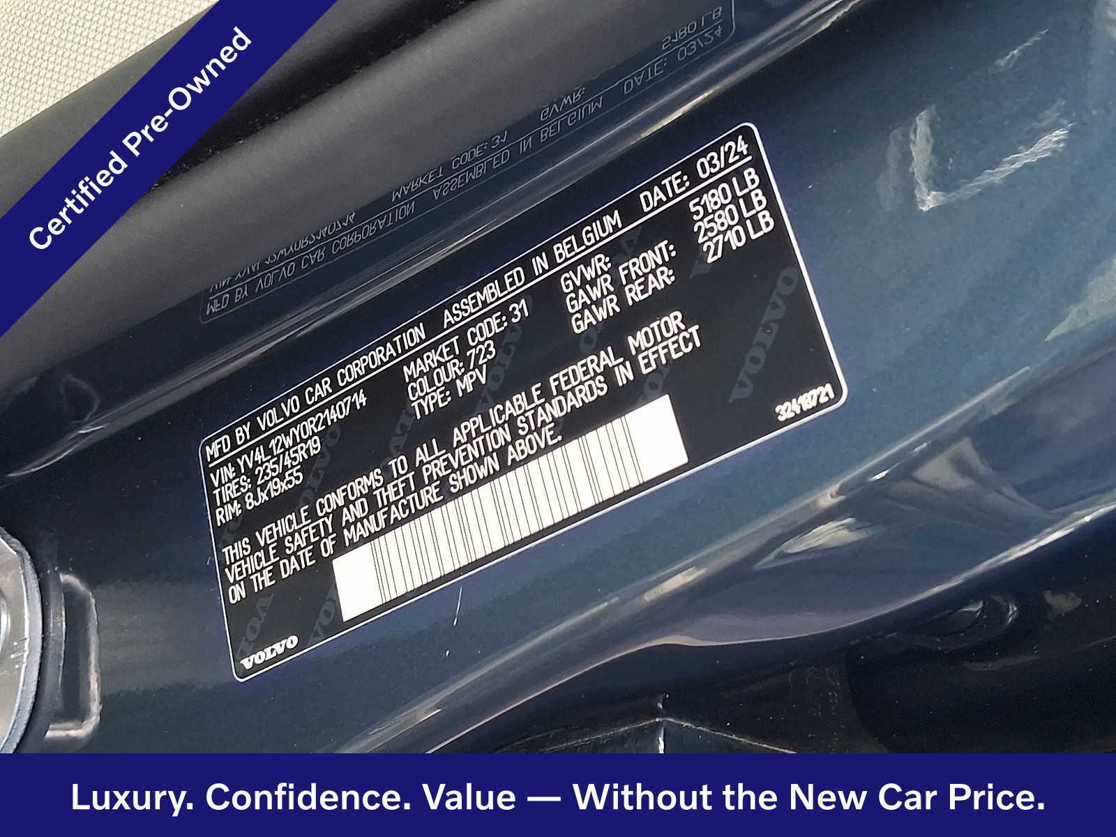 Certified 2024 Volvo V60 B5 Cross Country Plus AWD/4WD image 28
