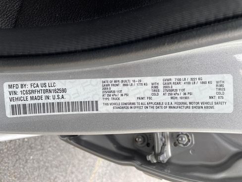 Certified 2024 RAM 1500 Limited AWD/4WD image 11