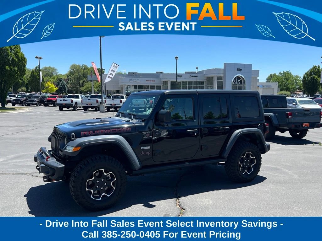 Certified 2020 Jeep Wrangler Unlimited Rubicon w/ Quick Order Package 28Y Recon AWD/4WD image 1
