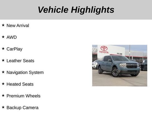 Used 2023 Ford Maverick Lariat w/ Lariat Luxury Package image 5