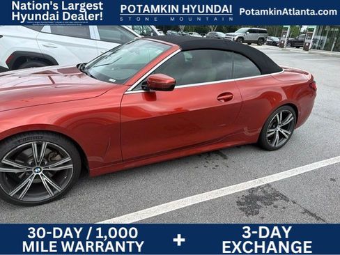 Used 2021 BMW 430i Convertible w/ Convenience Package RWD image 1