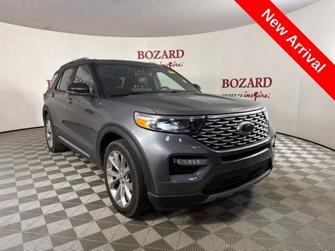 Used 2021 Ford Explorer Platinum w/ Premium Technology Package RWD image 1
