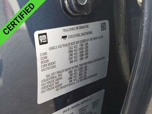 Certified 2022 Chevrolet Silverado 1500 LTZ w/ LTZ Convenience Package II image 35