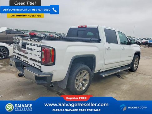 Used 2018 GMC Sierra 1500 SLT w/ Enhanced Driver Alert Package RWD image 4