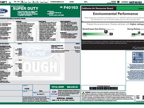 Used 2022 Ford F350 Lariat w/ Black Appearance Package AWD/4WD image 26