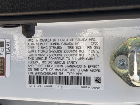 Certified 2020 Honda CR-V EX-L image 28