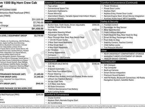 Used 2025 RAM 1500 Big Horn AWD/4WD image 9