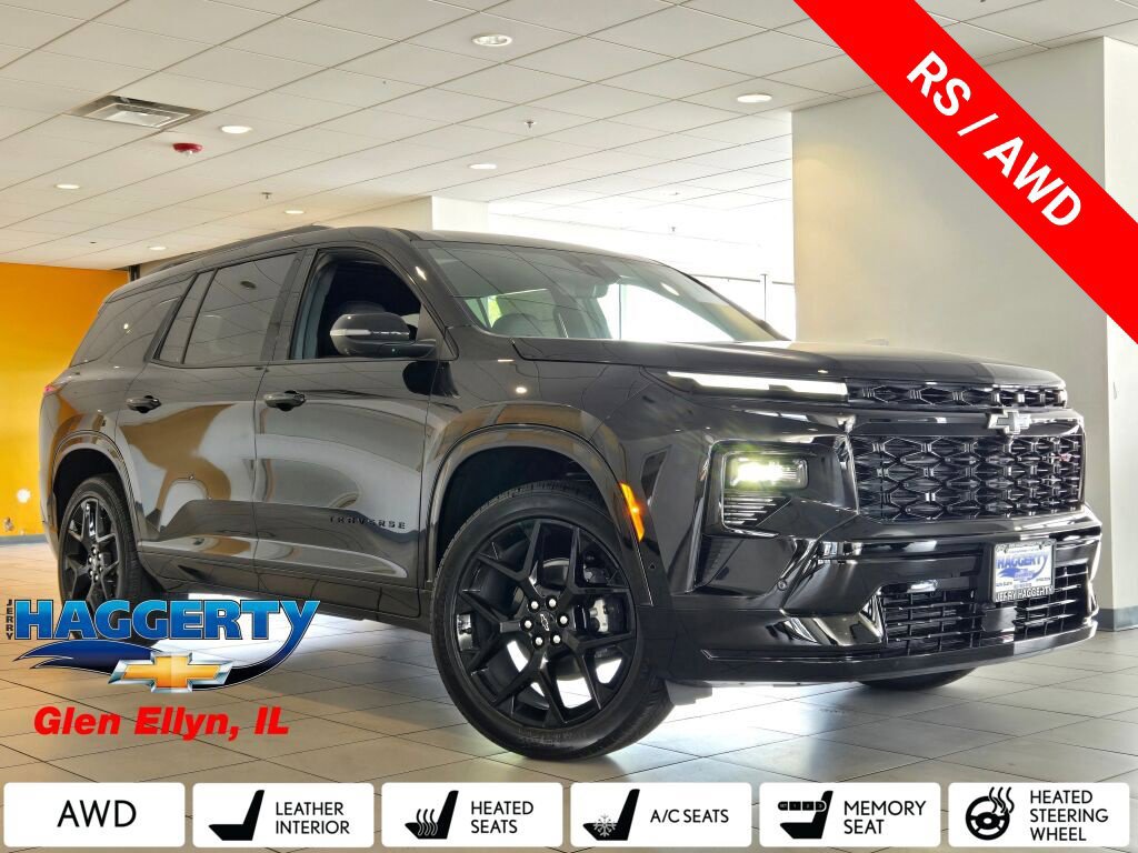 New 2026 Chevrolet Traverse RS w/ LPO, Floor Liner Package AWD/4WD image 1