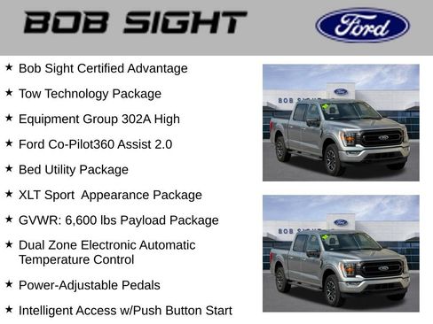 Used 2022 Ford F150 XLT w/ Equipment Group 302A High AWD/4WD image 3