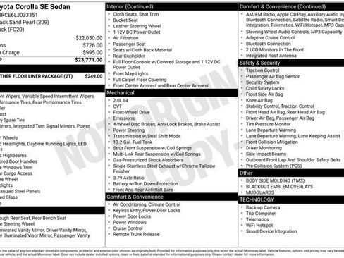 Used 2020 Toyota Corolla SE image 32