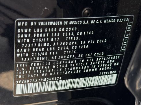 Used 2023 Volkswagen Tiguan S w/ Driver Assistance Package FWD image 27