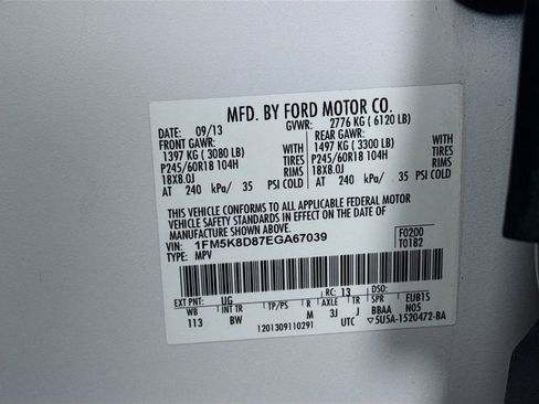 Used 2014 Ford Explorer XLT w/ Equipment Group 202A AWD/4WD image 33