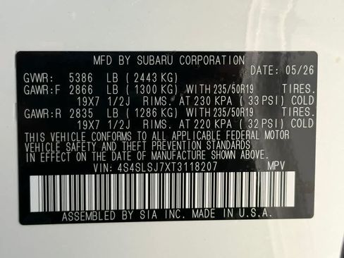 New 2026 Subaru Forester Sport AWD/4WD image 22