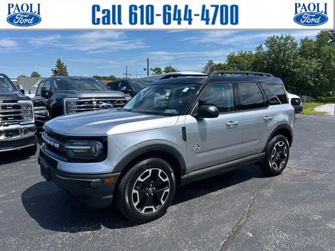 Certified 2022 Ford Bronco Sport Outer Banks w/ Tech Package AWD/4WD image 1