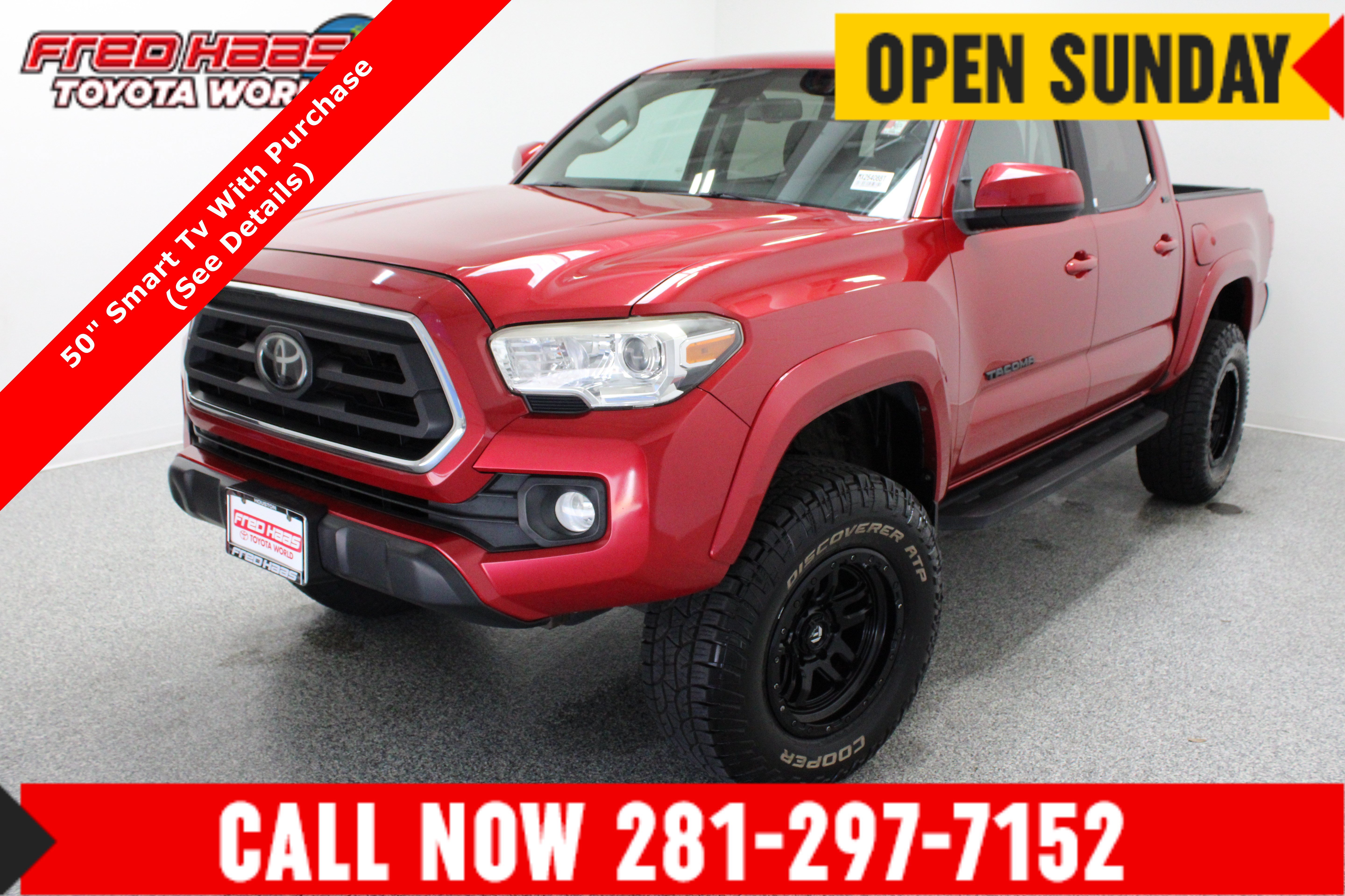 Used 2021 Toyota Tacoma SR5 AWD/4WD image 1