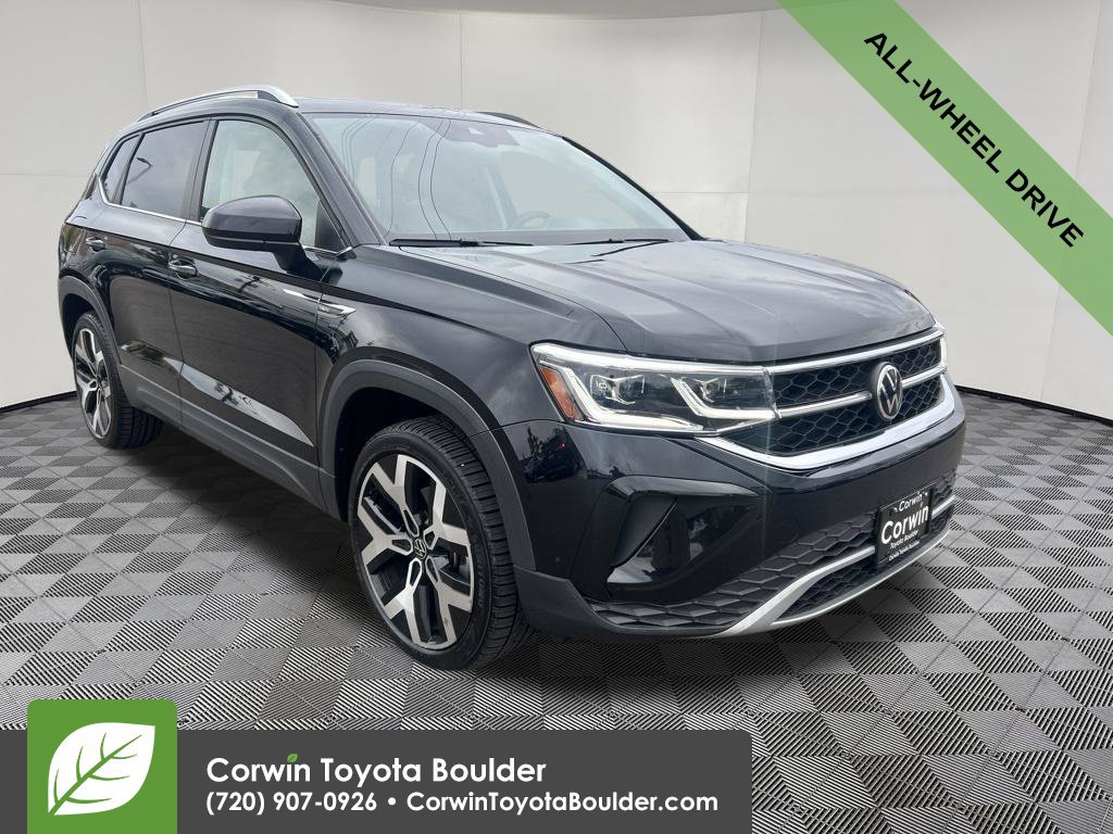 Used 2022 Volkswagen Taos SEL w/ Panoramic Sunroof Package AWD/4WD 360° Tour