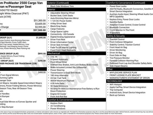 New 2026 RAM ProMaster 2500 w/ Safety Group image 6