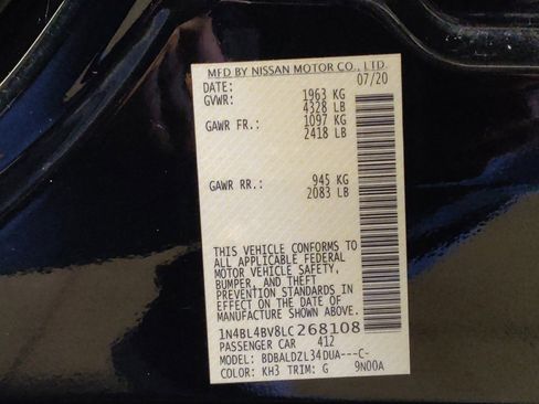 Used 2020 Nissan Altima 2.5 S image 33