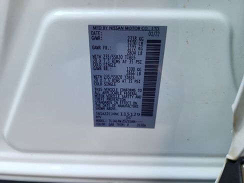 Used 2022 Nissan Murano SL image 35