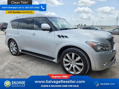 Used 2014 INFINITI QX80 2WD w/ Deluxe Touring Package image 5