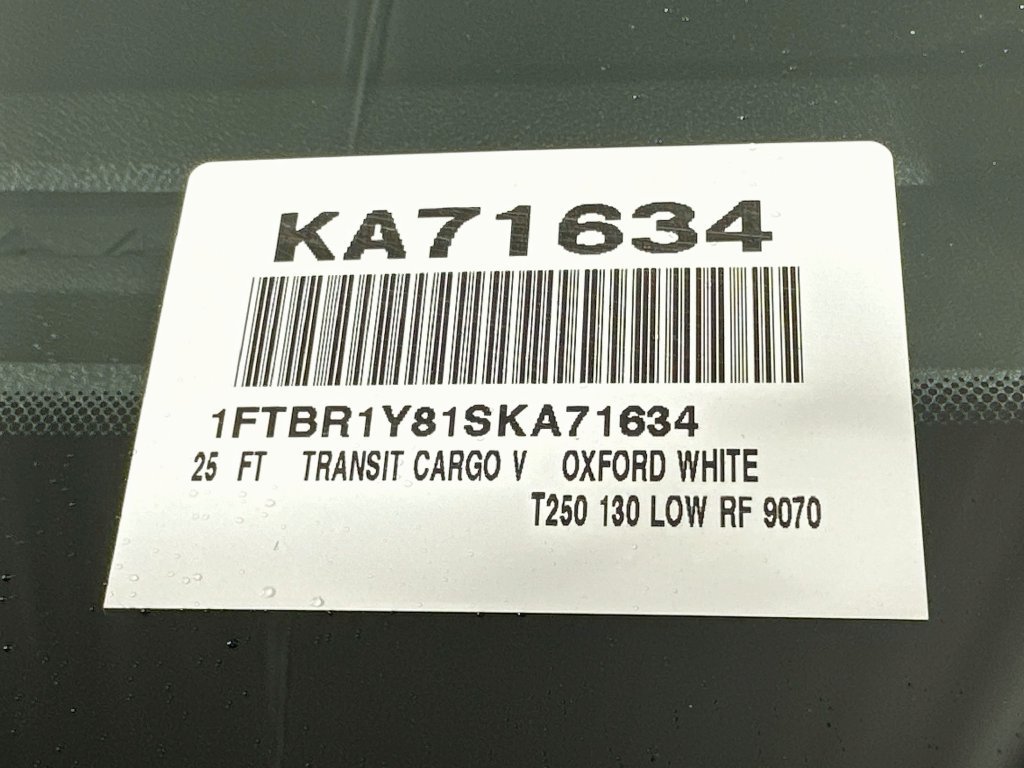 Used 2025 Ford Transit 250 Low Roof w/ Exterior Upgrade Package RWD image 23